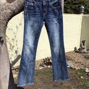 Miss Me blue jeans, Signature boot, size 29